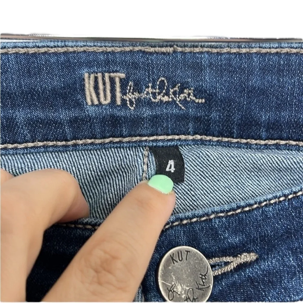 Kut from the Kloth Distressed Skinny Jeans Women's Size 4